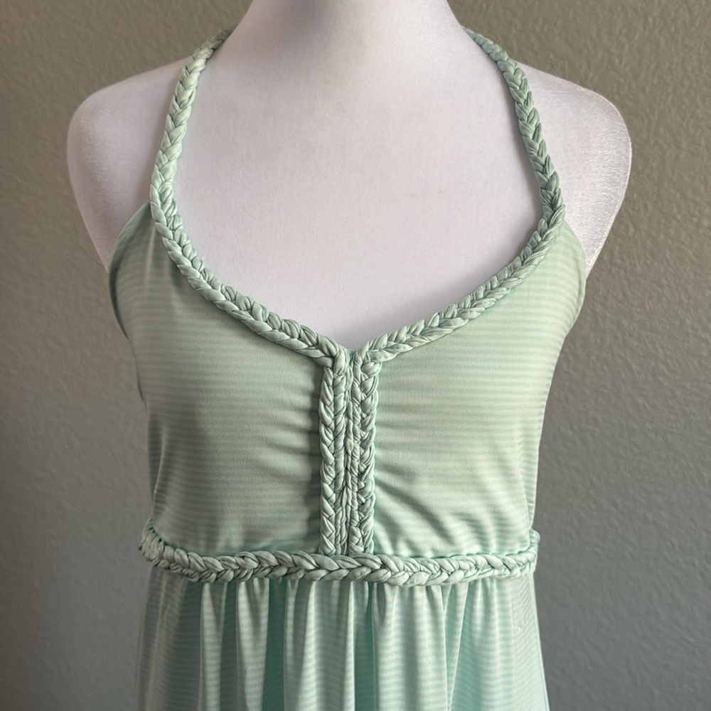 Soybu Mint Green Halter Neck Sleeveless Maxi Dress - Picture 4 of 8